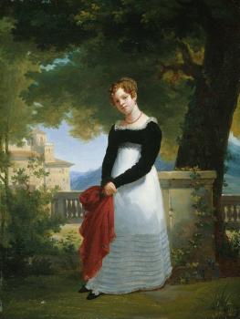 弗朗索瓦 愛德華 皮科特 Portrait of Adelaide Sophie Cleret